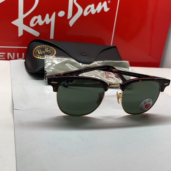 BNIB Ray ban 3016 Club master polarized sunglass - Picture 5 of 9
